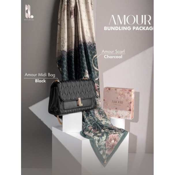 Amour mini bag black new by local id