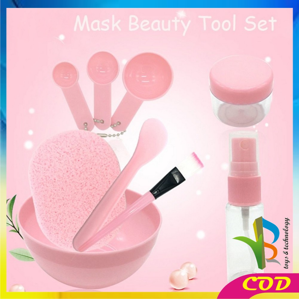 RB-K61 Mangkok Masker Set 9 in 1 / Mask Tools Set Kuas Alat Make Up / Mangkuk Masker / Alat Masker Wajah