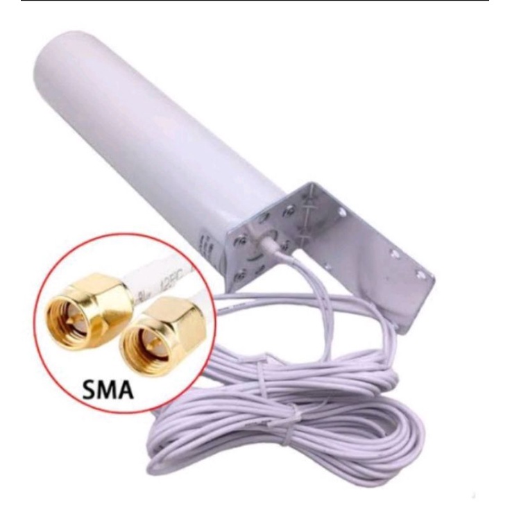 antena modem router gsm wifi 4g lte omni outdoor dual sma male