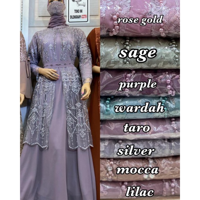 Gamis Tile Cardigan| Gamis Pesta| Gamis Kondangan| Gamis Brokat| Gamis| Gamis Tile| Gamis kebaya| Gamis Modern| Gamis Wisuda| Gamis Seragaman Keluaran| Gamis Lamaran