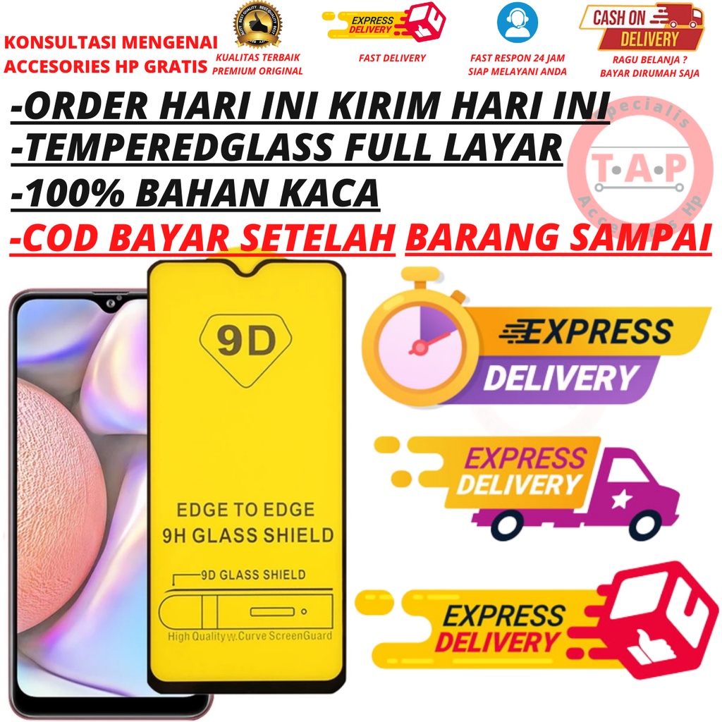 Tg Tempered Glass Full Screen Kaca XIAOMI REDMI A1 2022 A1 PLUS 4A 4X 5A 6A 7A 8A 9A 9C 9T TANAYAACC