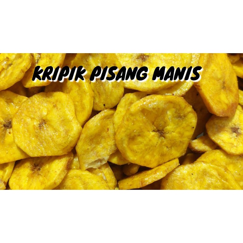 1Kg PISANG MANIS COIN NANGKA RENYAH LEGITZ TIDAK PAHIT