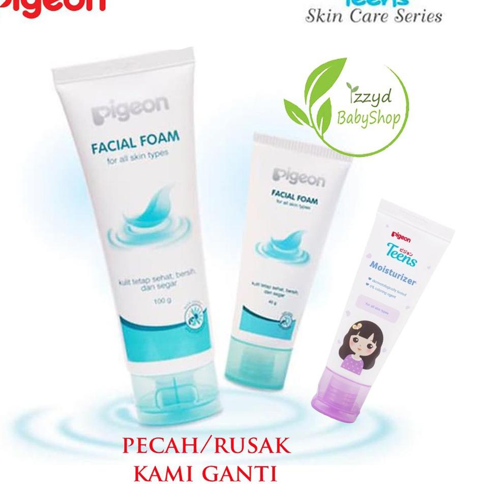 [KODE PRODUK EP6KT6372] ❣️Izzyd❣️ Pigeon Teens facial foam daily mild Moisturizer deep cleansing & o