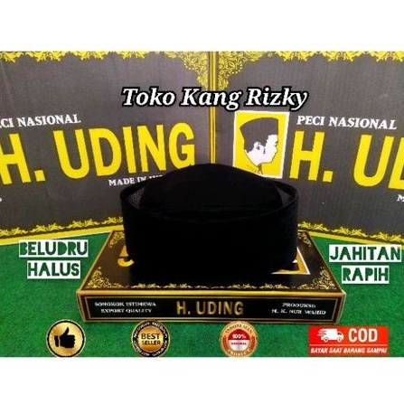 Peci Susun Tinggi 8 Ac, Peci Songkok H.UDING Original