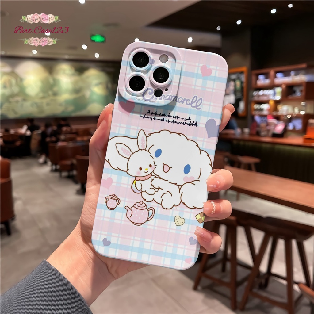 CUSTOM CASE SOFTCASE SILIKON PROCAMERA CINAMOROLL CUSTOM OPPO REALME VIVO XIAOMI SAMSUNG INFINIX IPHONE FOR ALL TYPE BC6839