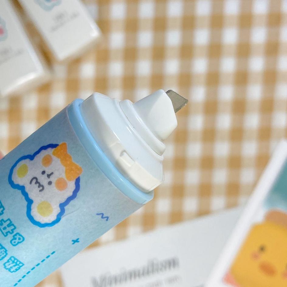 

Paling Disukai Stamp Roller / Stempel Roll Thermal Paper Correction Fluid + Cutter Box Opener 2 in 1 Pelindung Data Privasi Identitas Paket Kertas Stiker Eraser Penghapus Alamat Resi 9SELU Ready RT4..