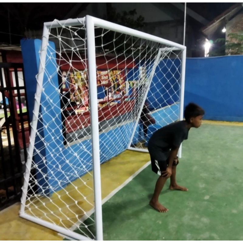 Tiang Gawang futsal portable Untuk Anak SD free jaring gawang