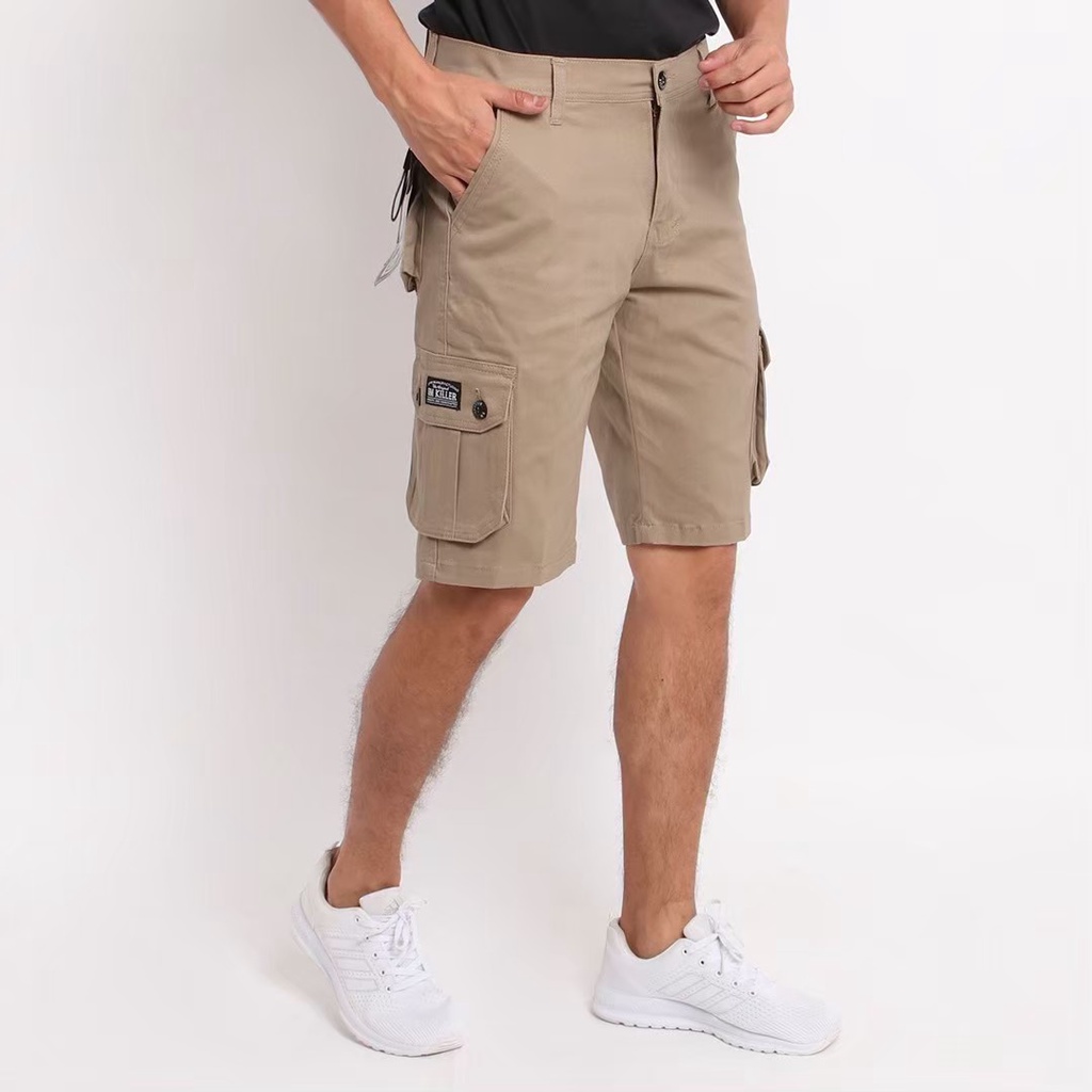 Celana Pendek Celana Cargo pendek Short Pants pria Celana celana PDL pendek Killer warna biru dongker seri art SMCPD002