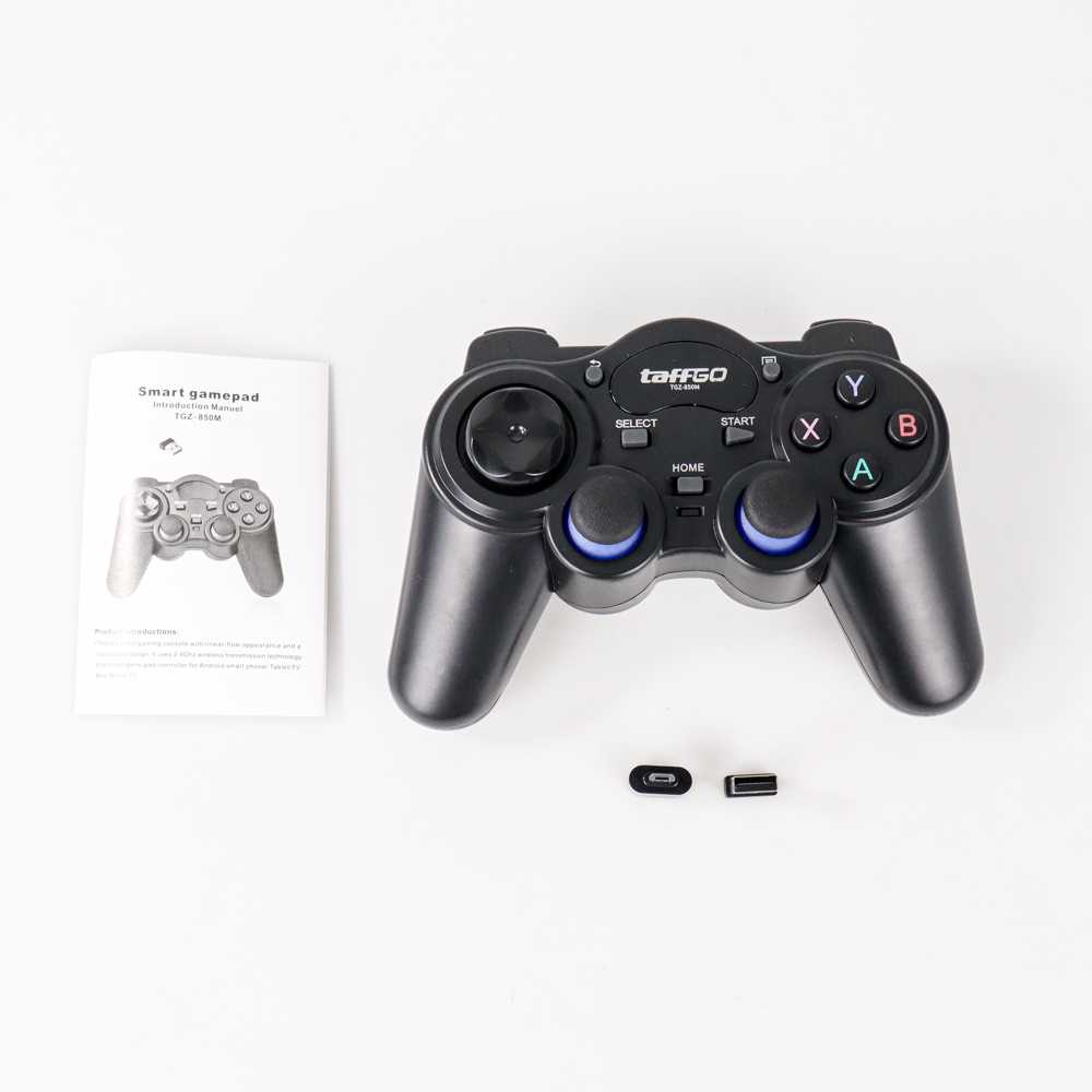 Gamepad Joystick Wireless 2.4GHz untuk Smart TV Box Laptop Komputer