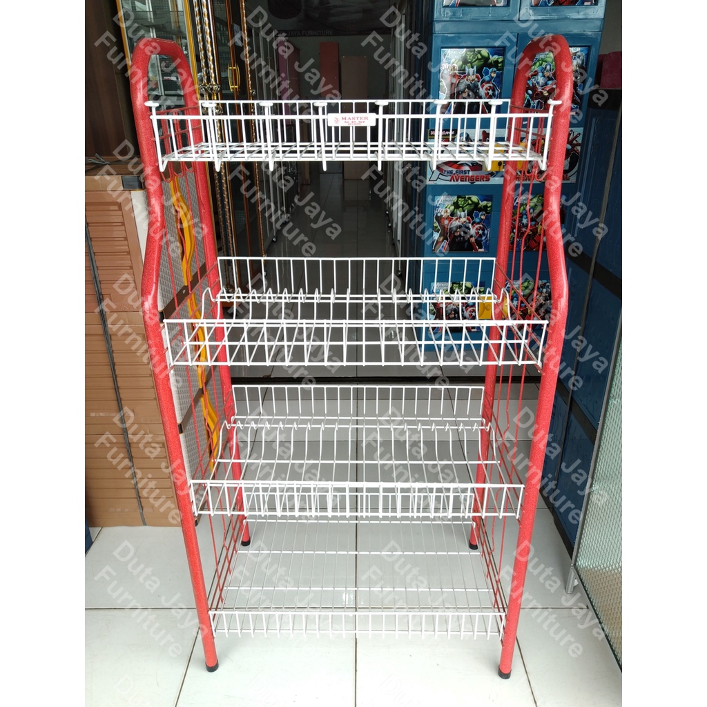 Rak Piring | Rak 4 Susun | Rak Master R04