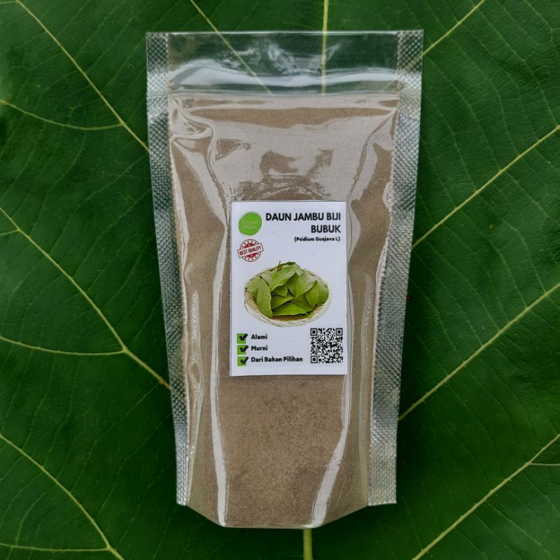 

Serbuk Bubuk Daun Jambu Biji Organik 50 Gram