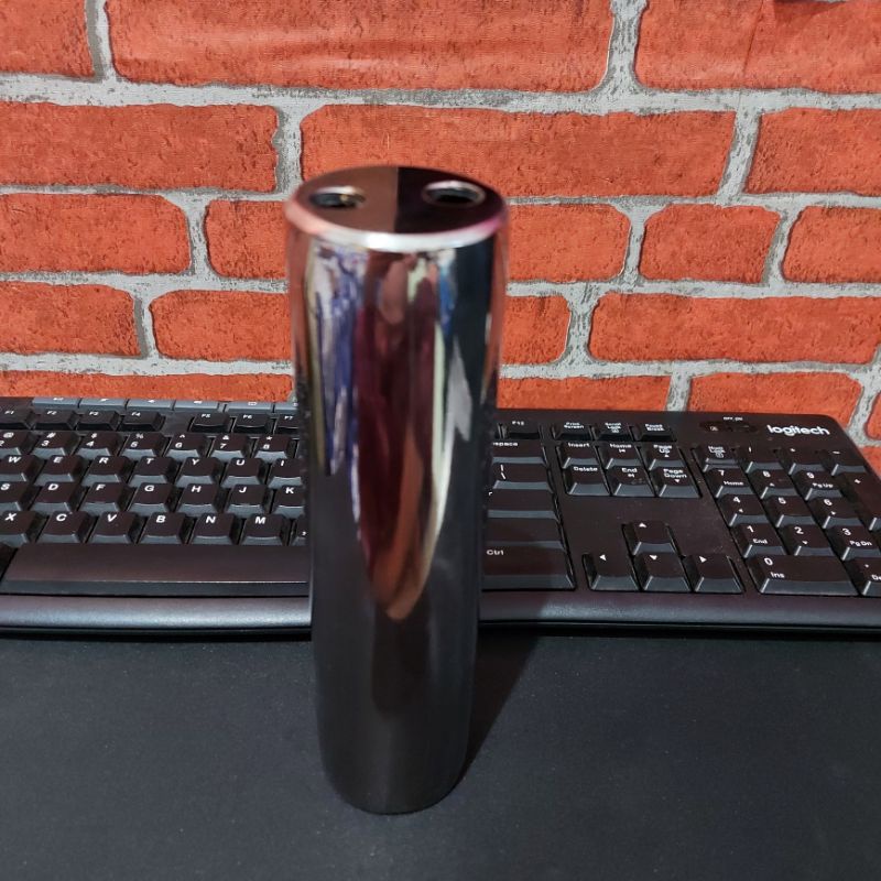 Tabung Air Radiator PC 18 Cm Full Stainless Tank Water Cooling Silinder Tangki Pendingin Air Silinder