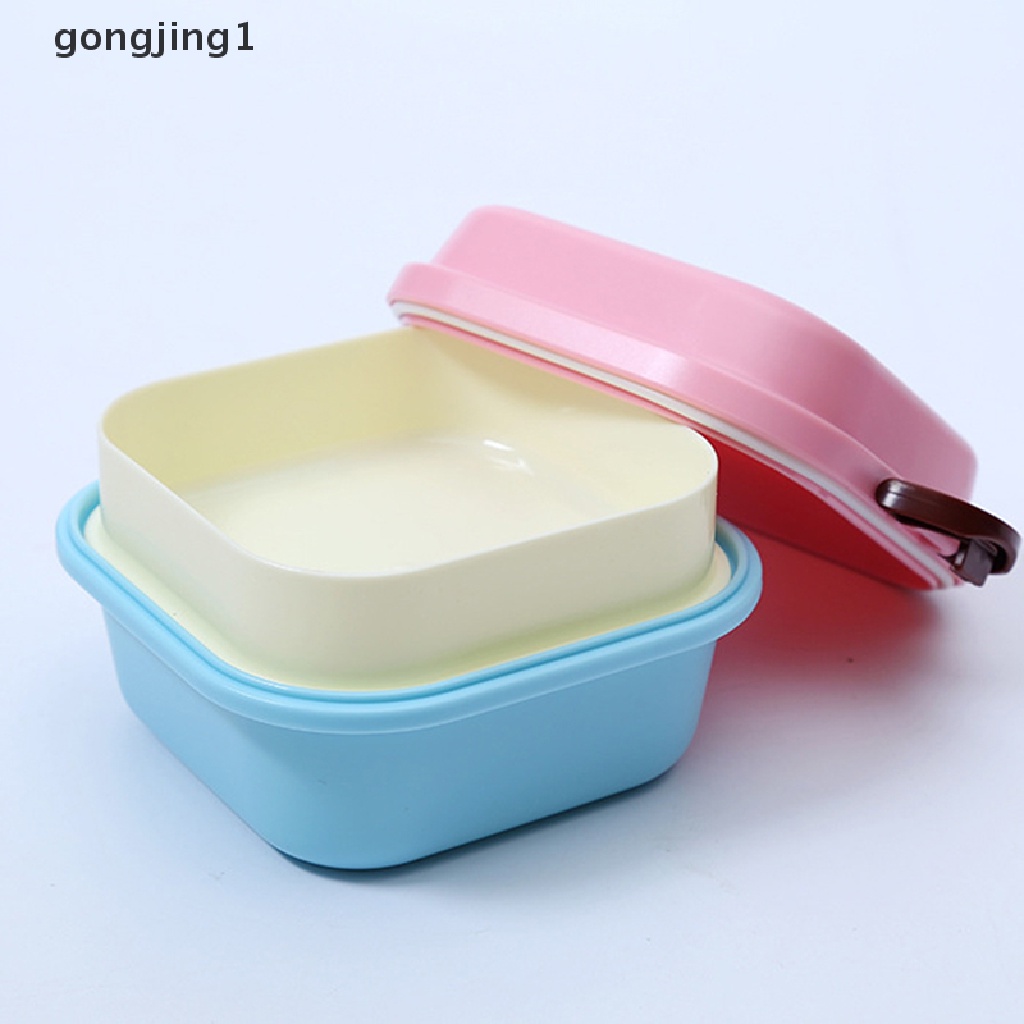 Ggg Lunch Kotak Makanan Bekal Anak Snack Box Layers Lunchbox Portable Wadah Microwave ID