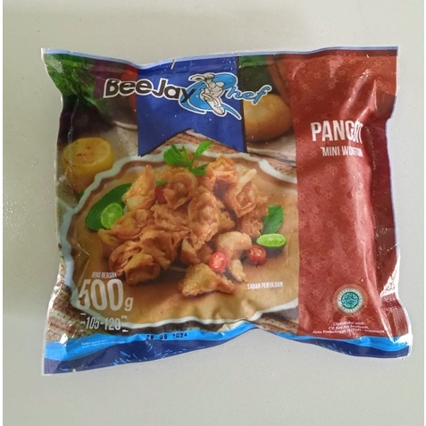 

Pangsit Mini Wonton Beejay Chef 500gr Asli Ikan