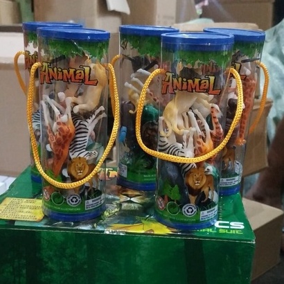 Mainan Replika Dinosaurus Murah | Mainan hewan kecil plastik animal figure, wild animal, sea animal,dinosaurus | cocok buat rendeman bola dan sensori