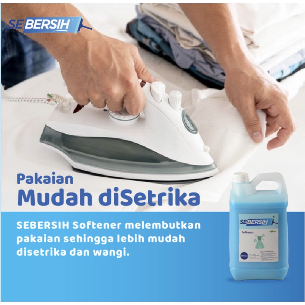 SEBERSIH Softener Pewangi Pelembut Pakaian 5 Liter Khusus Regular JNE