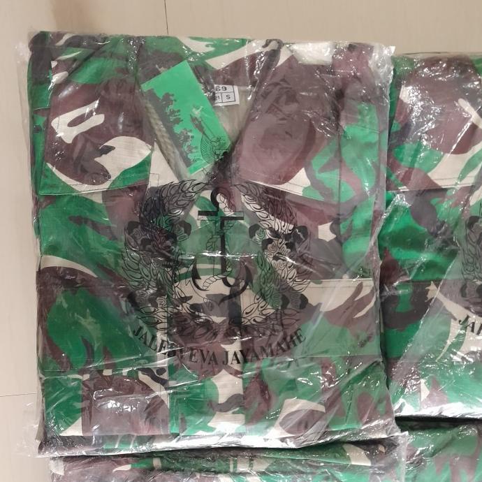 Baju PDL Malvinas TNI AL Jatah Baju PDL Pembagian Asli Pakaian Dinas