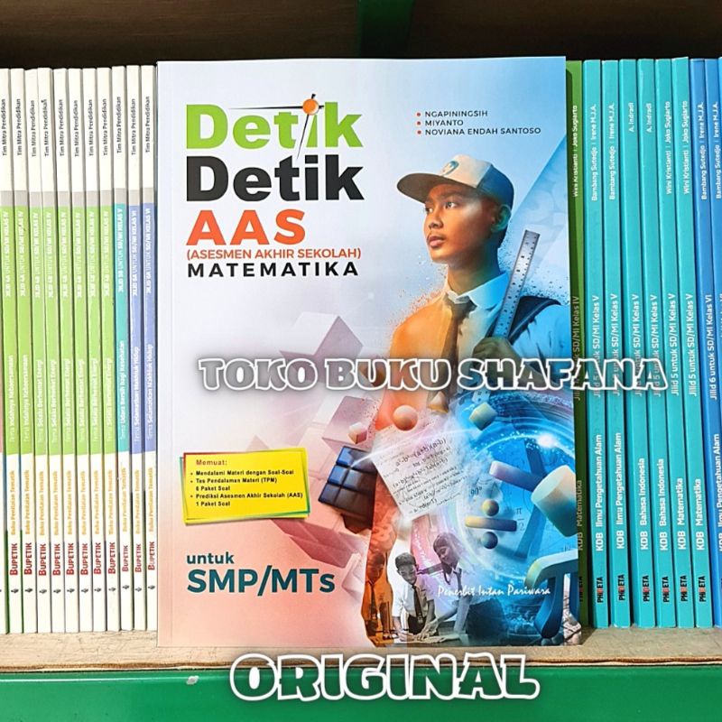 Terbaru Buku Detik Detik AAS Untuk SMP/MTs 2023 Intan Pariwara Dilengkapi Kunci Jawaban