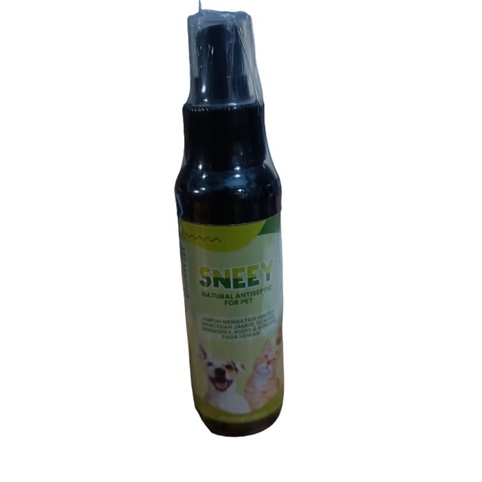 SNEEY NATURAL ANTISEPTIC Obat penyakit kulit semprot jamur anjing kucing 100ml