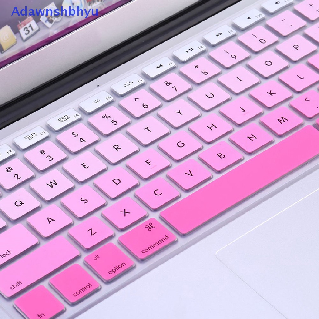 Adhyu Rain Casing Keyboard Silikon Cover Pelindung Skin Untuk iMac Macbook Pro 13 &quot;15&quot; ID