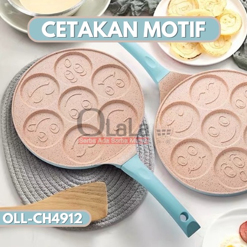 ( OJE ) CETAKKAN KUE KARAKTER 7 LUBANG ANTI LENGKET MULTIFUNGSI TM-CH4910 / TM-CH4911 /TM-CH4912 / TM-CH4913