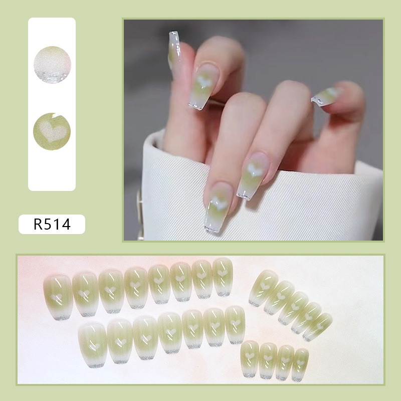 Kuku Palsu 【A2，lem sticker】Nikah kuku Wedding False Nailart Pengantin Tangan