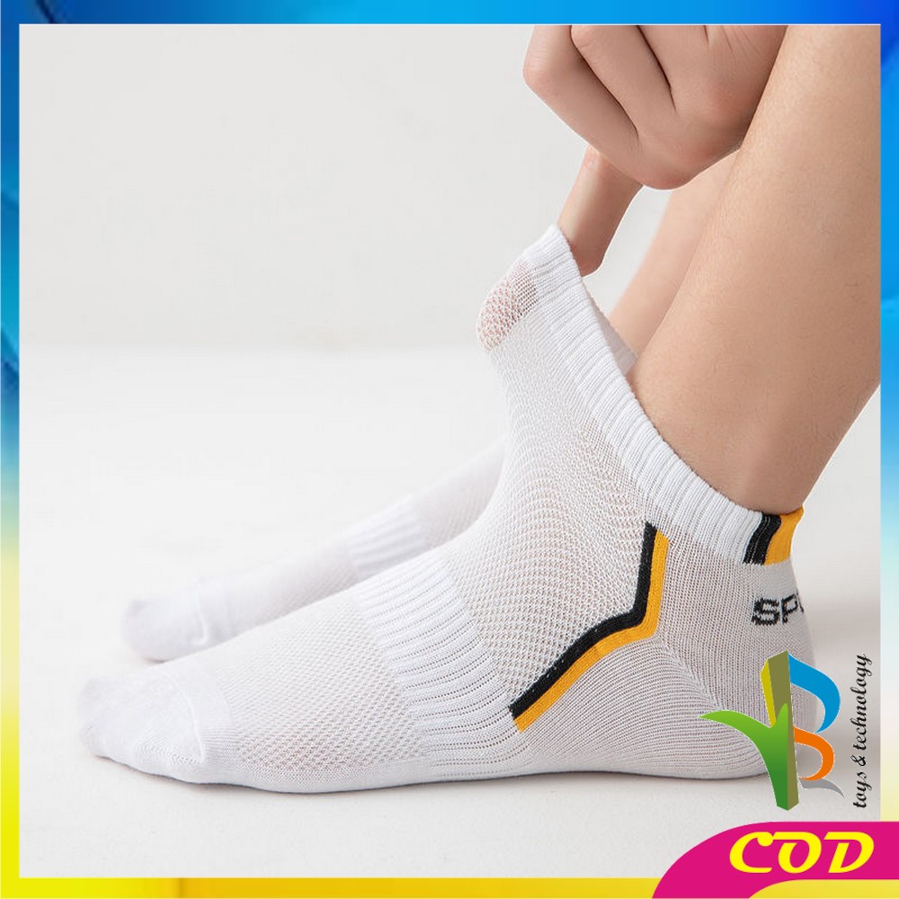 RB-P256 Kaos Kaki Motif Garis Polos Kaoskaki Pria Wanita Olahraga / Kaus Kaki Sport Panjang Diatas Mata Kaki Kaoskaki Office Olahraga Fashion