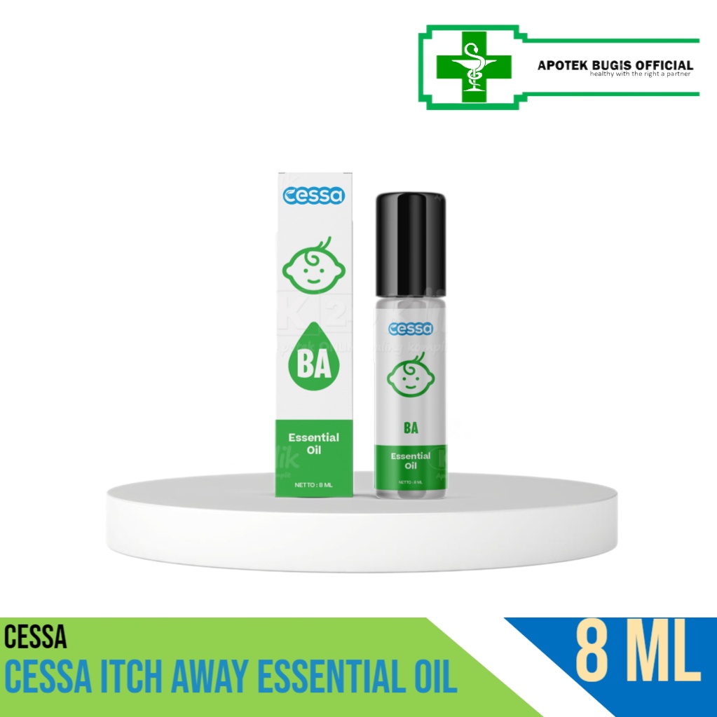 CESSA BABY ESSENTIAL OIL Bugs Away Size 8ML (Hijau)