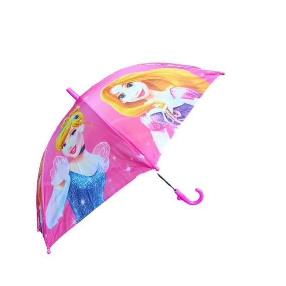 ((J-1I♫♪)) PAYUNG ANAK KARAKTER FROZEN,KUDA PONI,HELLO KITY,PRINCES, DORAEMON GAMBAR FULL PRINTING m