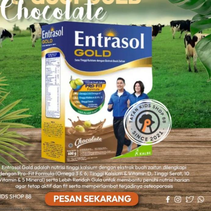 

Koleksi Terbaru Susu Entrasol Gold Vanila Dan Coklat 600 gram Untuk Menjaga Kesehatan Tulang Dan Daya Tahan Tubuh Untuk Lansia,,,