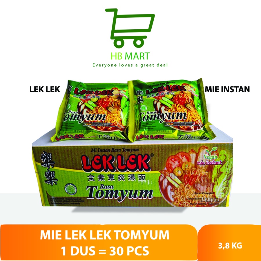 

MIE LEK LEK TOMYUM VEGAN (30 X 105 GR)