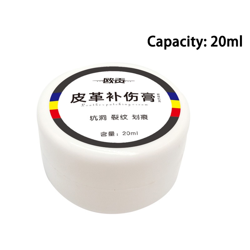 【20 ML】Dempul Lentur Bahan Kulit/Leather Filler Putty/Dempul Kulit Leather Filler