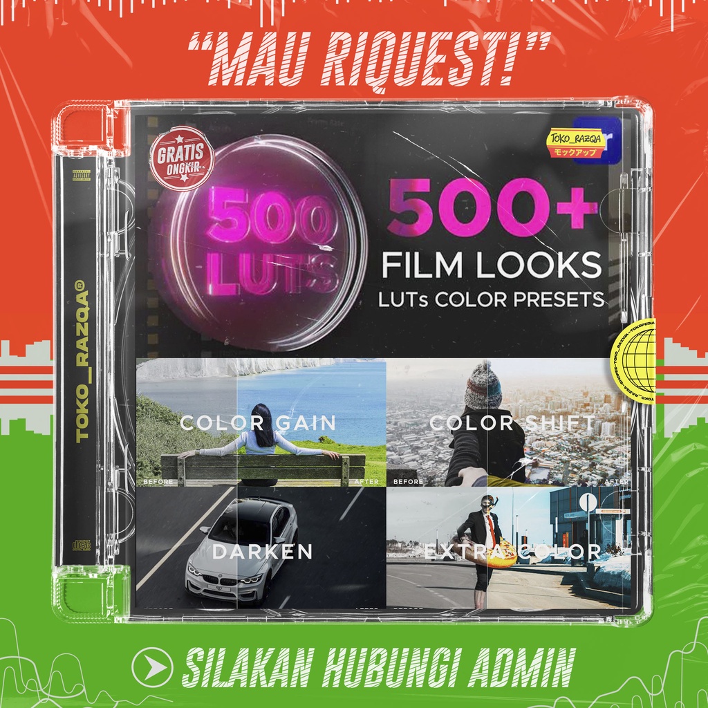 500+ LUTs Color Presets for Premiere Pro ◖LUTs◗