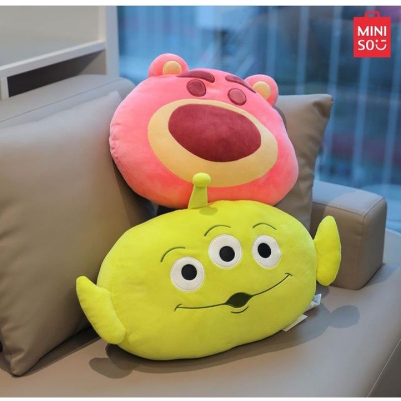 Jual Miniso X Toy story Boneka Bantal Sofa Lotso & Alien Sangat lembut