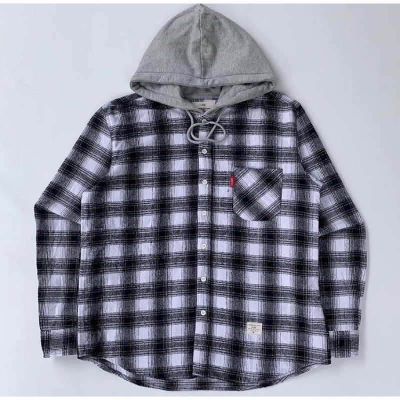 flanel hoodie veterano