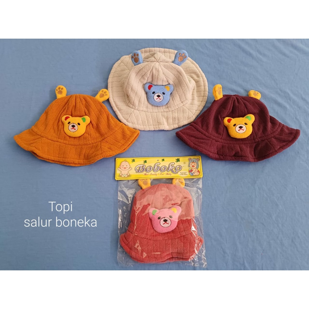 Boboko Topi Bayi Salur Bonekah