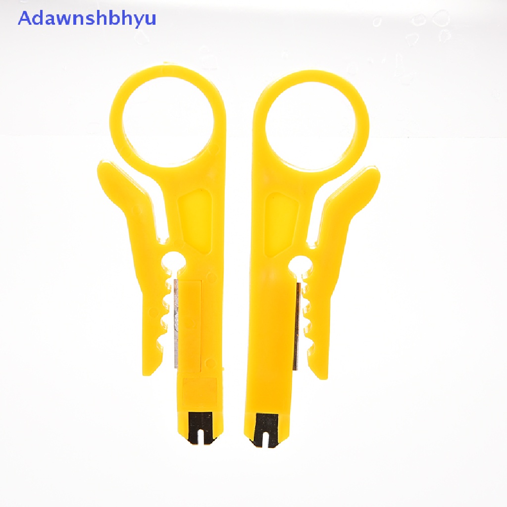 Adhyu Sambungan Jaringan Wire Punch Down Cutter Stripper Untuk RJ45 Cat5 Alat Kabel ID