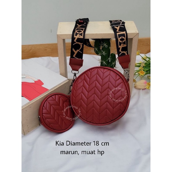 Kia Rolling Bag Tas Selempang Wanita