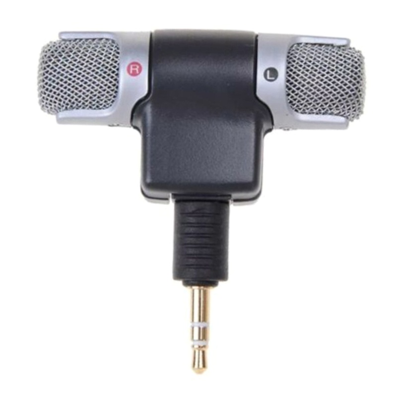 Zzz 3.5mm Jack Microphone Stereo Mic Untuk Rekaman Studio Interview