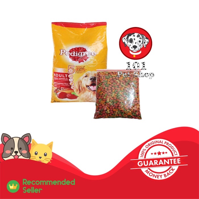 MAKANAN ANJING PEDIGREE BEEF 1KG