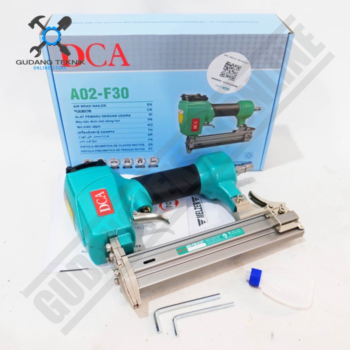 Mesin Paku Staples Tempak Angin A02-F30 DCA / Alat Air Nailer F 30 Staples Paku Stapler A02 F30 DCA