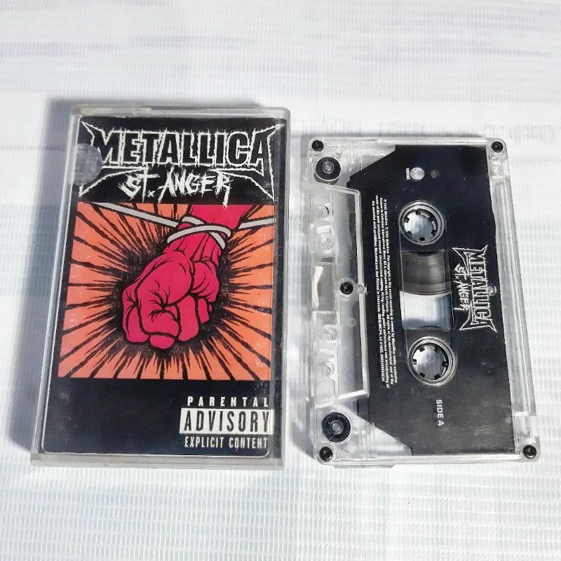 kaset pita metallica st.anger