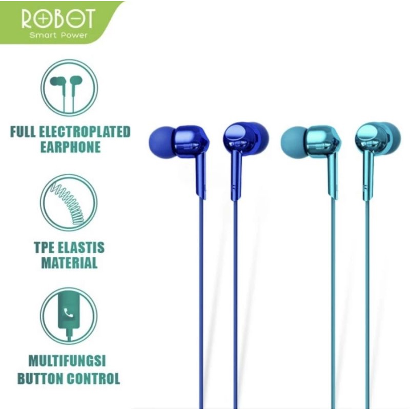 Robot RE40 Wired Earphones