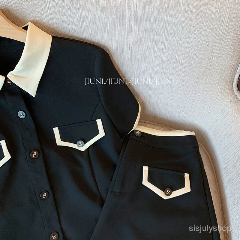 #Sisjuly# Dupa kecil wanita dupa angin pendek pendek set top top wanita Prancis baru celana pendek t