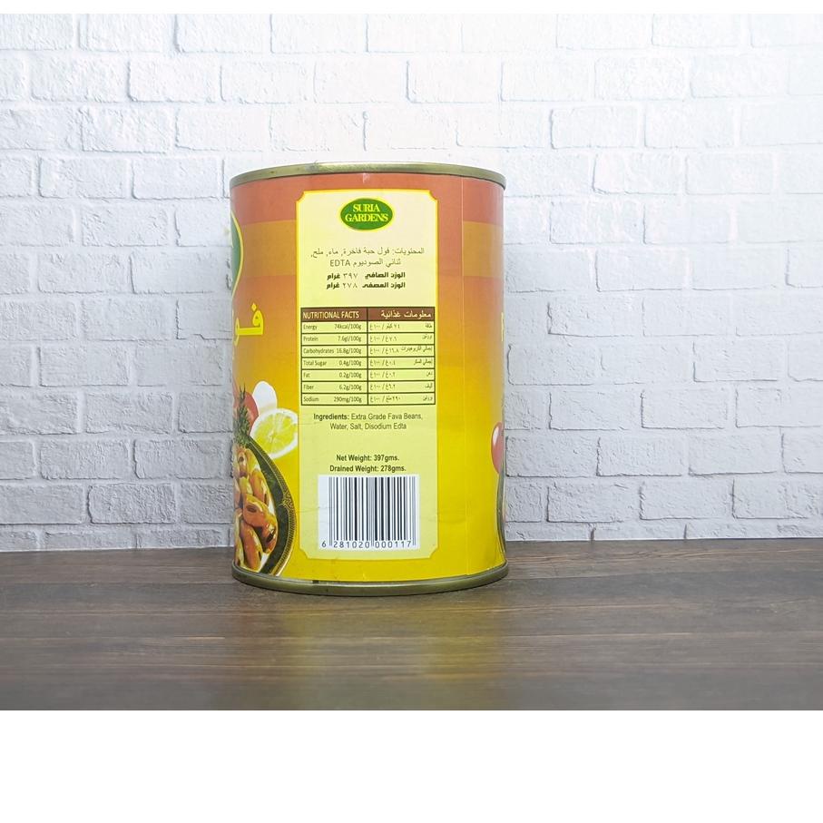 

Penawaran Terbaik Suria Gardens Fava Beans 397gr