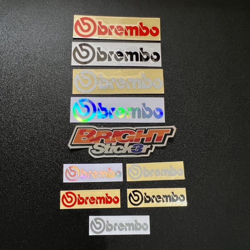 Sticker Stiker BREM BO cutting