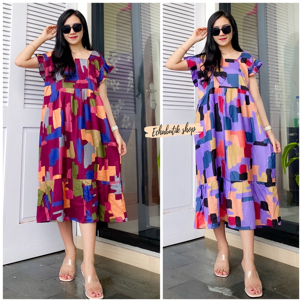 Dress Eliza Bali Abstrack