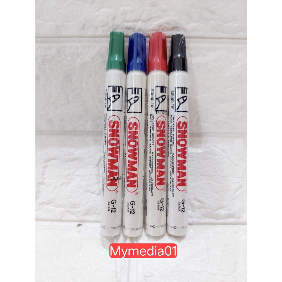 

SPIDOL PERMANENT SNOWMAN MARKER TERMURAH!!!