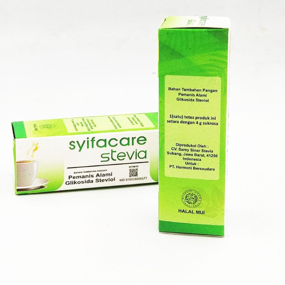 

BISA COD ✔️Stevia Sweetener Stefia Gula Cair Non Kalori Pemanis Alami|KD5
