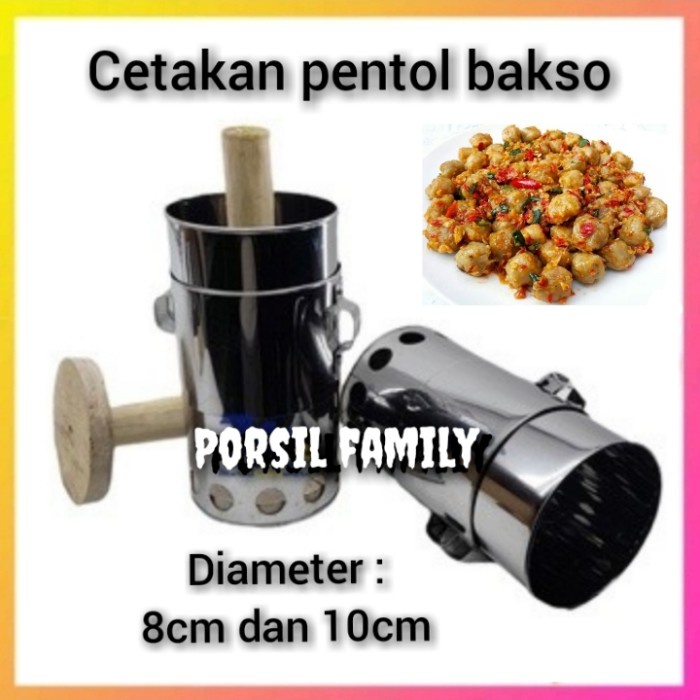 Cetku Cetakan Pentol Bakso / Cetakan Bakso Stainless